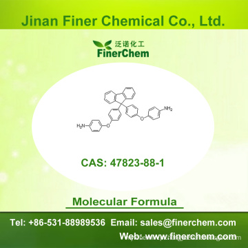 Cas 47823-88-1 | 9,9-Bis [4- (4-aminofenoxi) fenil] fluoreno | 47823-88-1 | preço de fábrica; Grande estoque; fabricante